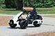 First Drive Electric Go Kart 12v White Electric Power Ride On Car