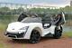 First Drive Lykan Hypersport Style White 12v Kids Cars Ride On Car With Remote
