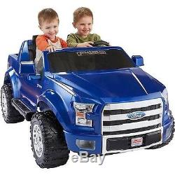Fisher-Price Power Wheels Ford F-150 12-Volt Battery Powered Ride-On Blue Car