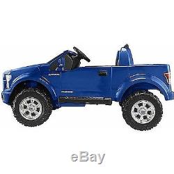Fisher-Price Power Wheels Ford F-150 12-Volt Battery Powered Ride-On Blue Car