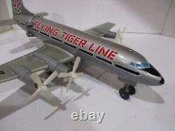 Flying Tiger Line Swing Tail Cargo Airplane N Original Box-TN Japan-Works