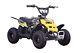 Four Wheelers For Kids Atv 250w 24v Yellow Electric Battery Ride On Mini Quads