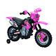 Fun Wheels Pink 6v Battery Operated Motorbike