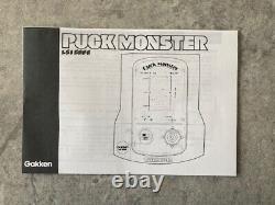 Gakken Puck Monster Vintage 1982 Table top Electronic Computer Game