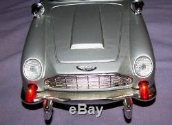 Gilbert 1965 Original Goldfinger Thunderball James Bond Aston Martin Car withBox