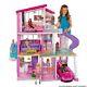 Girls Dollhouse Barbie Dreamhouse Playset With Accessories Toy Furniture New