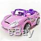 Girls Pink Battery Operated Ride On Remote Control R/C Power Wheels MP3 Car