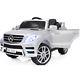 Go Wheels 12v Kids Car Licensed Ride On Mercedes Ml350 Remote Control Mp3 Silver