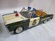 Highway Patrol Car- Battery Op-tested Works Great-all Tin-large 15 Long