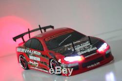 HSP Silvia 200sx 1/10 Scale RTR 2.4GHz Radio Control RC Electric Drift Car withLED