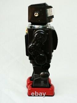 Horikawa SH Japan Super Astronaut Robot Rotate-O-Matic Tin Toy Boxed