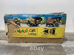 Hubley Vintage 1961 Mr. Magoo Car Works Complete W Box D