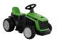 Huffy 12v Kid Electric Ride On Bubble Tractor Truck, Green