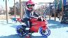 Huge Surprise Toy Motorcycle Sport Bike Power Wheel Ride On Test Drive At Park Playground