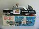 Ichiko Japan Tin Lithograph Battery Operated Buick Highway Patrol Car Works