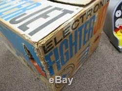IDEAL ELECTRONIC FIGHTER JET SIMULATOR 1959 IN ORIGINAL BOX WithDARTS/INSTRUCTIONS