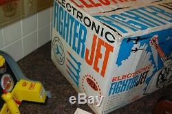 Ideal Electronic Fighter Jet Battery Operated Flight Simulator 1959