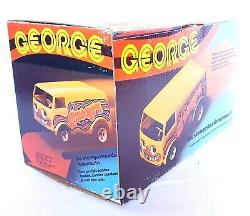 Imaginetics USA GEORGE VOICE CONTROLLED VW VAN Battery Operated Toy 27cm MIB`77