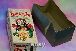 Indian Joe 1960's Japanese Battery Toy with Original Box