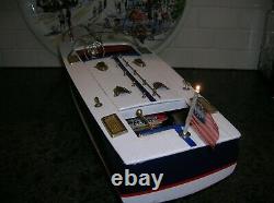 Ito Toy Wood Boat Battery Operated Boat K&o Speed Boat Wooden Boat 18 Inch Boat