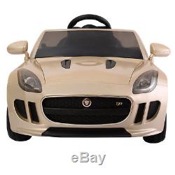 Jaguar F-TYPE 12V Battery Power Kids Ride On Car Licensed MP3 RC Remote Control