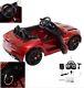 Jaguar F-type 12v Kids Ride On Power Wheels Car With Rc Remote Mp3 Red New