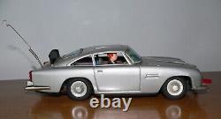 James Bond 007 Aston Martin DB5 Metal Car A. C. Gilbert Company 1965