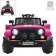 Jeep Style 12v Electric Kids Ride On Car With Remote Control, Facelift Grille