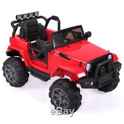 Jeep style Kids Ride on Truck WithRemote Control 12V Battery Powered Electric Car