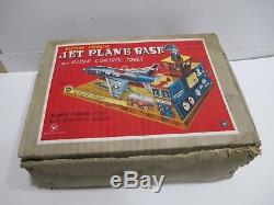 Jet Plane Base With Super Saber Jet Mint In Box Condition Tested Works Great