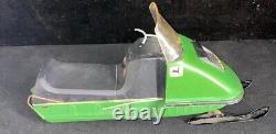 John Deere Normatt 12 Inch Long Battery Operated Snowmobile For Parts