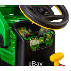 John Deere Power Wheels Electric Cars Kids Boys Ride Tractor Supply Toys Outdoor