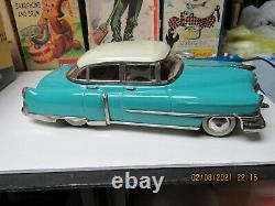 Joustra 1953 Cadillac Battery Operated In Box N Mint Made In France Works 300ea