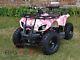 Kids Atv 4x4 Electric Girls Pink Battery Operated Childrens Ride On Powered Toy