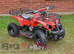 KIDS ATV 4x4 ELECTRIC red BATTERY OPERATED CHILDRENS RIDE ON POWERED TOY