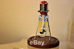 K&O 1957 Mercury Mark 55E Toy Outboard Motor DEALER DISPLAY with Box, Stand -WORKS