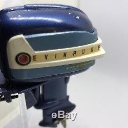 K & O 1958 Evinrude Big Twin 35HP Toy Outboard Motor Battery Operated Japan