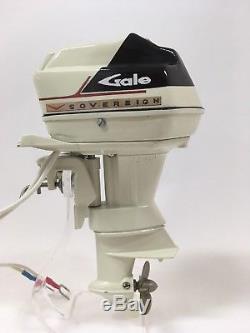 K & O 1960 Gale Sovereign 60HP Toy Outboard Made From Motor WithBox And Sht