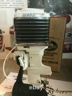 K&O Rare 1961 Merc 800 80 hp Mint in Box Battery operated Toy Outboard motor