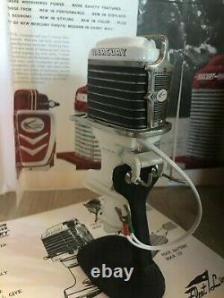 K&O Rare 1961 Merc 800 80 hp Mint in Box Battery operated Toy Outboard motor