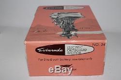 K&O Toy Outboard Boat Motor, 1962 Evinrude 40 HP Lark IV with Original Box