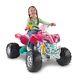 Kawasaki Power Wheels 12 Volt Ride On Toys Barbie Kfx Atv Battery Kid 4 Wheeler
