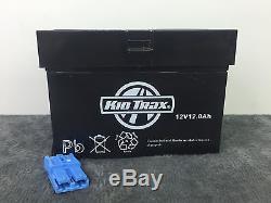 Kid Trax 12 Volt GENUINE Battery 12V 12AH With Small Blue Plug