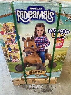 Kid Trax KT1478WM 12V Pony Ride-On Toy Ride Rideamals Life Play Power Wheels