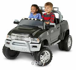 Kid Trax Ram 3500 Dually 12V Battery Powered Ride-On, Black