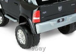 Kid Trax Ram 3500 Dually 12V Battery Powered Ride-On, Black