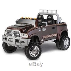 Kid Trax Ram 3500 Longhorn Dually 12-Volt Battery-Powered Ride-On Mossy Oak