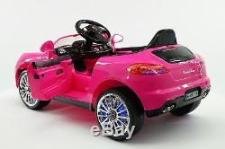Kiddie Roadster 12V Kids Electric Ride-On Car R/C Parental Remote Hot Pink