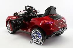 Kiddie Roadster 12V Kids Electric Ride-On Car with R/C Parental Remote Cherry