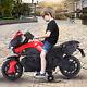 Kids 4 Wheel Electric Motorcycle Car 6v Bike Battery Powered Ride On Toy Car Red